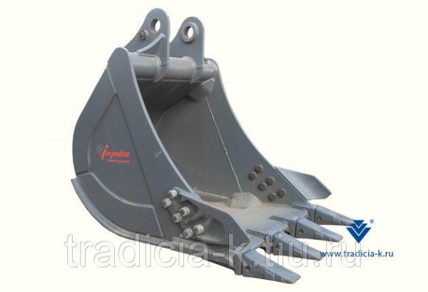 Ковш Импульс 0,  6 куб. м.  (SAE)  TVEX 140W усиленный с бокорезами